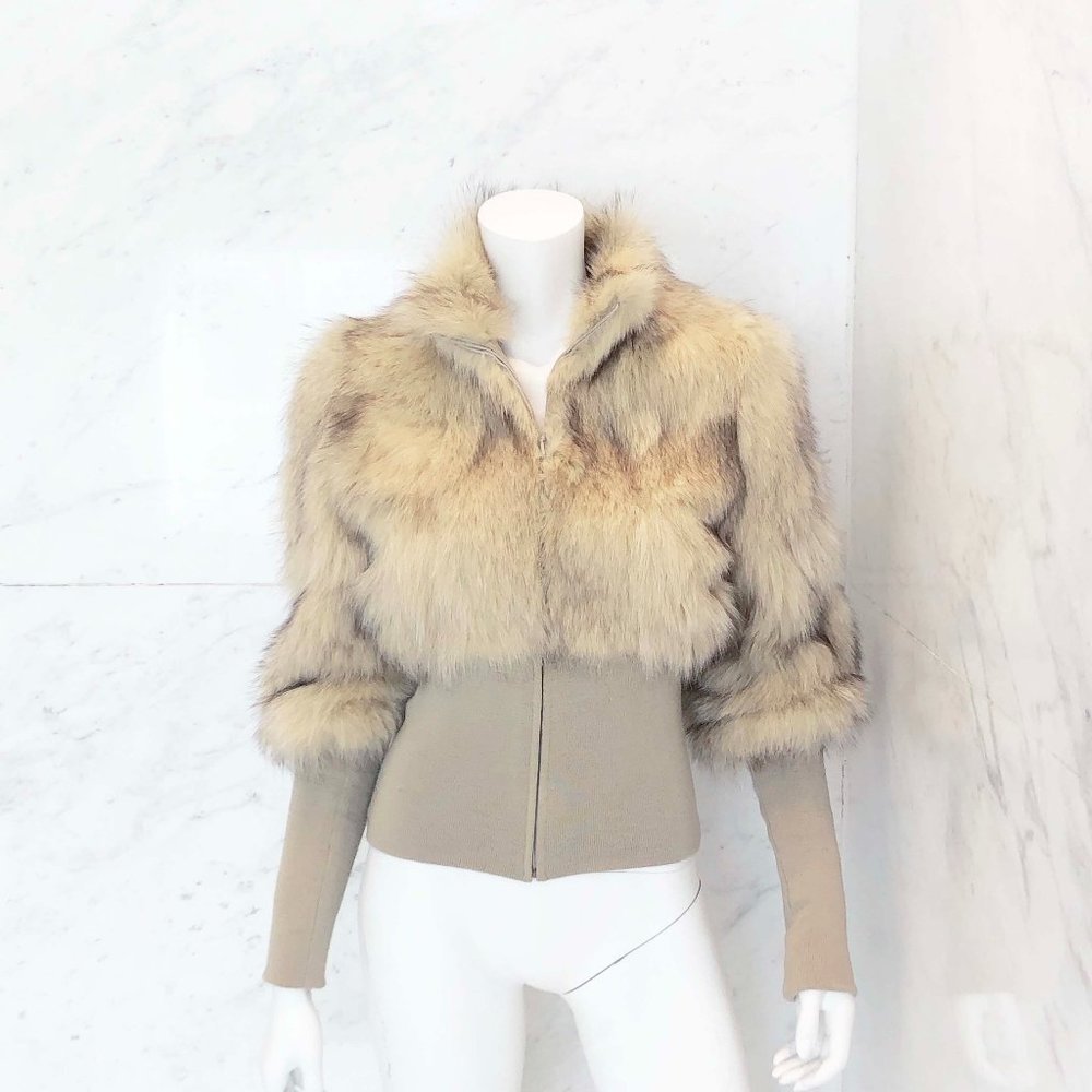 Plein Sud Fur Jacket